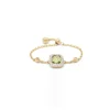Bague Peridot Carree