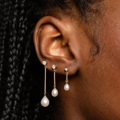Boucle D'Oreille Perle Princesse