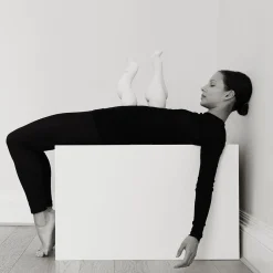 Bougeoir Tit For Tat Court (Marbre Mat)