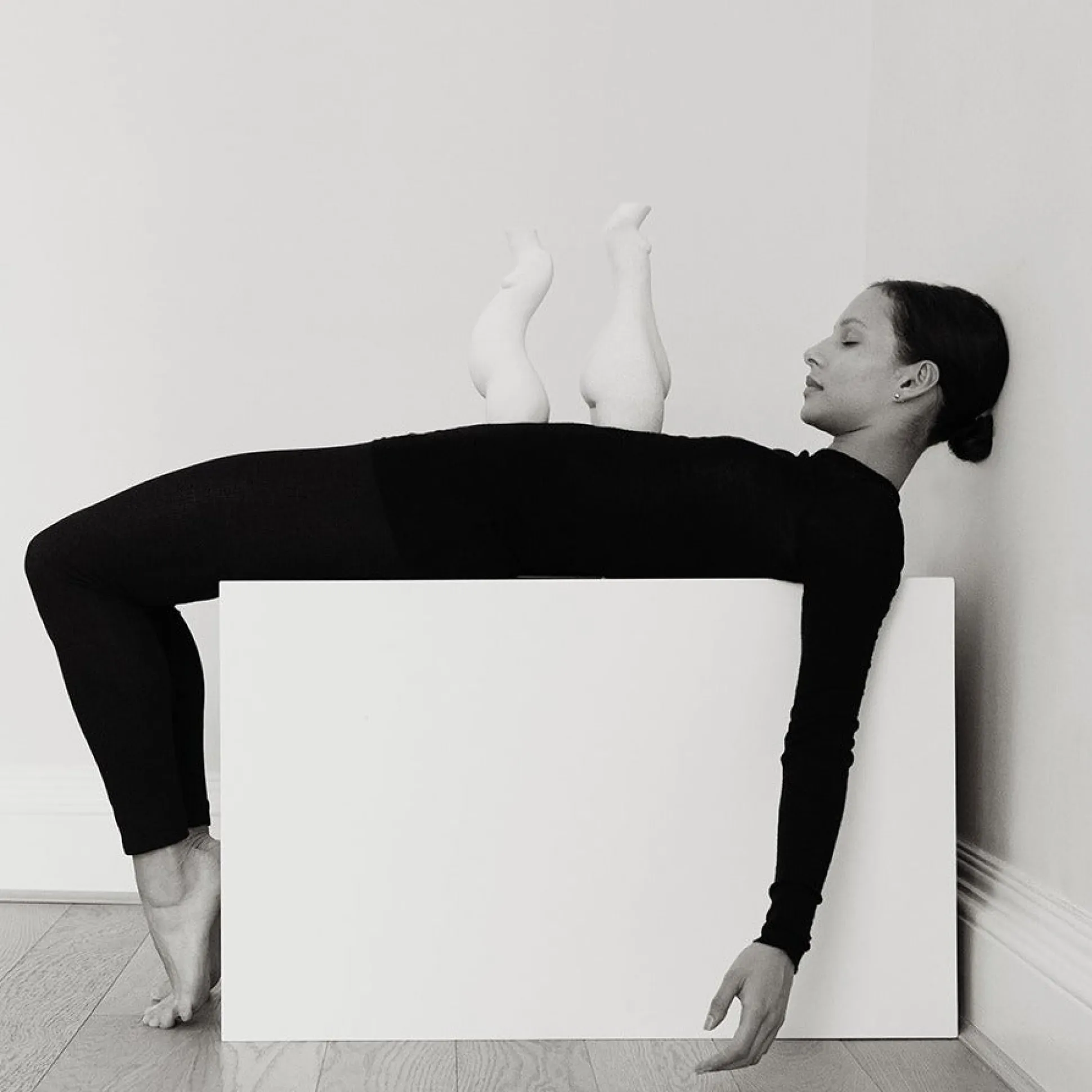 Bougeoir Tit For Tat Court (Marbre Mat)