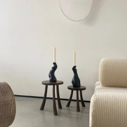 Bougeoir Tit For Tat Court (Noir Mat)