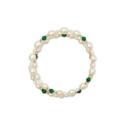 Bracelet Perle Malachite