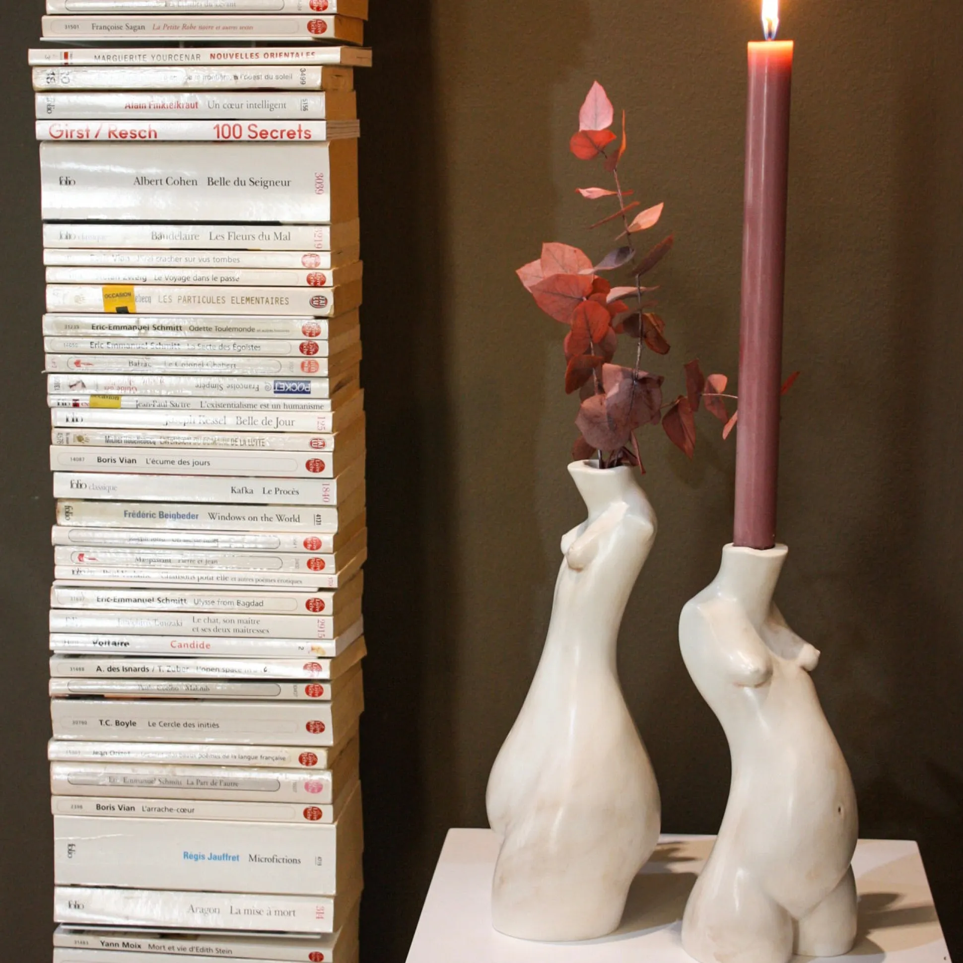 Chandelier Tit For Tat Haut (Marbre Mat)