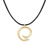 Collier Corde Charmeur (Or)