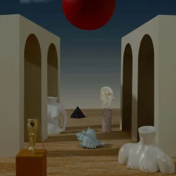 Duo Petites Femmes (Noir, Marbre)