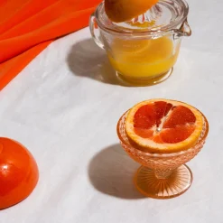 Pot A Mesanges En Sucre (Orange Brillant)