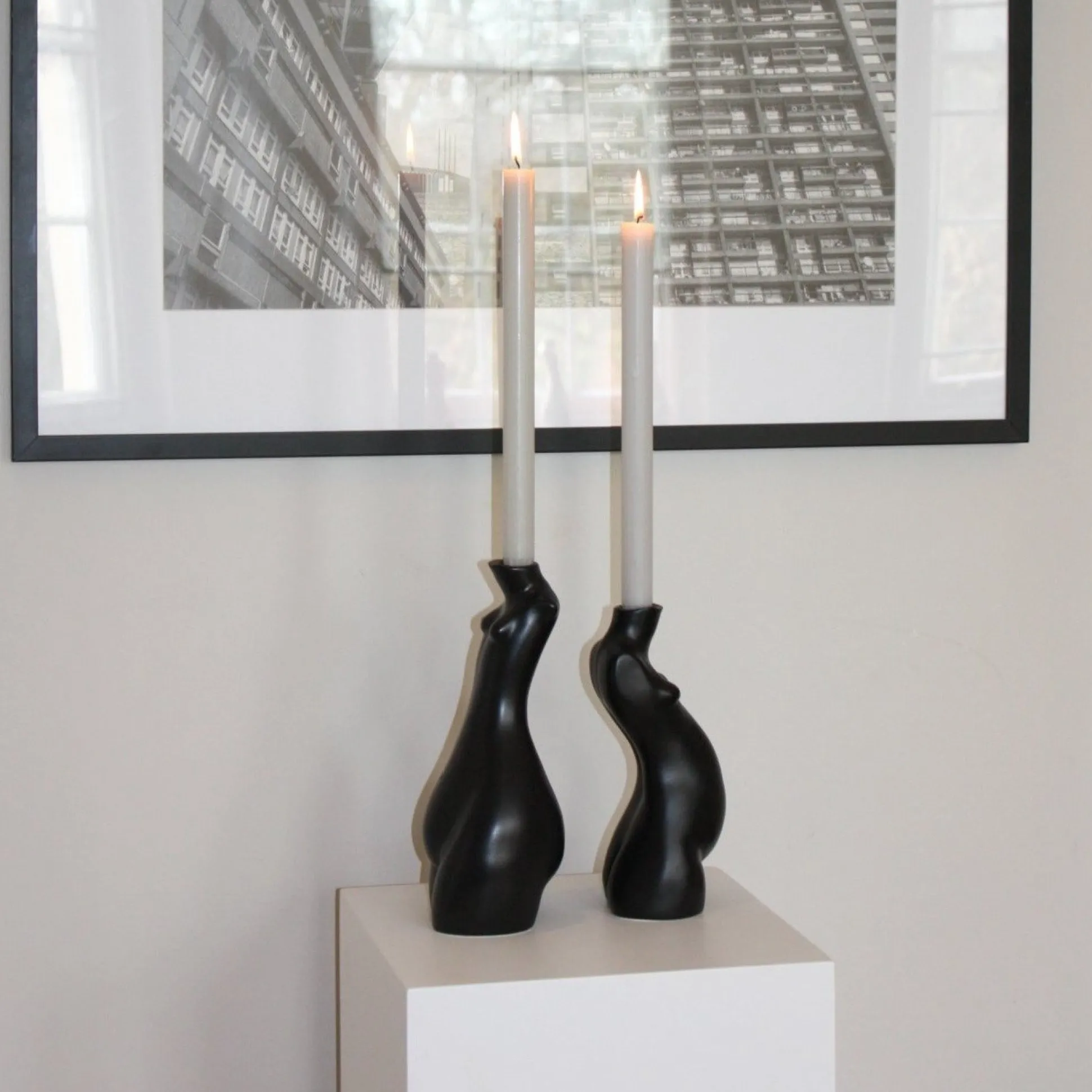 Tit For Tat Chandelier Grand (Noir)