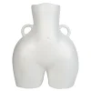 Vase Avec Poignees D'Amour (Blanc)