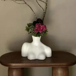 Vase Breast Friend (Blanc Mat)