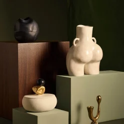 Vase Poignees D'Amour (Marbre)